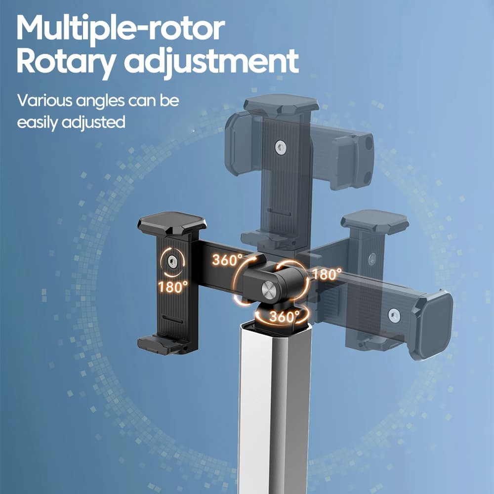 Składany, regulowany podróżny uchwyt do telefonu - obrót o 360° 🤳