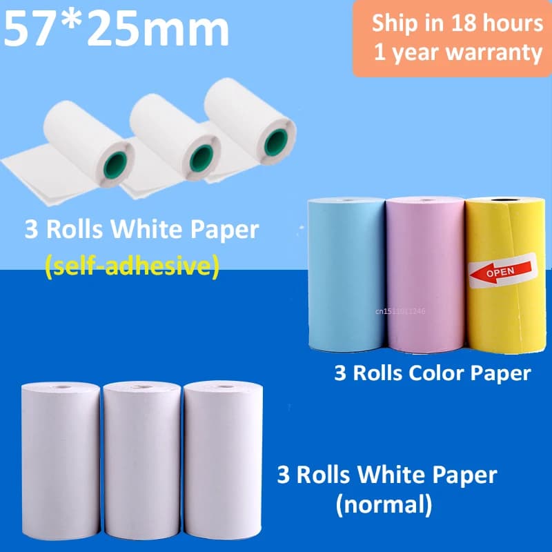 Kieszonkowa drukarka termiczna do notatek, obrazków i innych! 🖨️